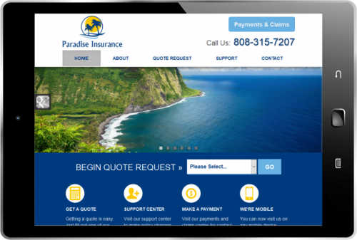 Responsive for Mobile Tablets